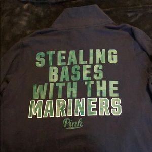 PINK Mariners quarter zip